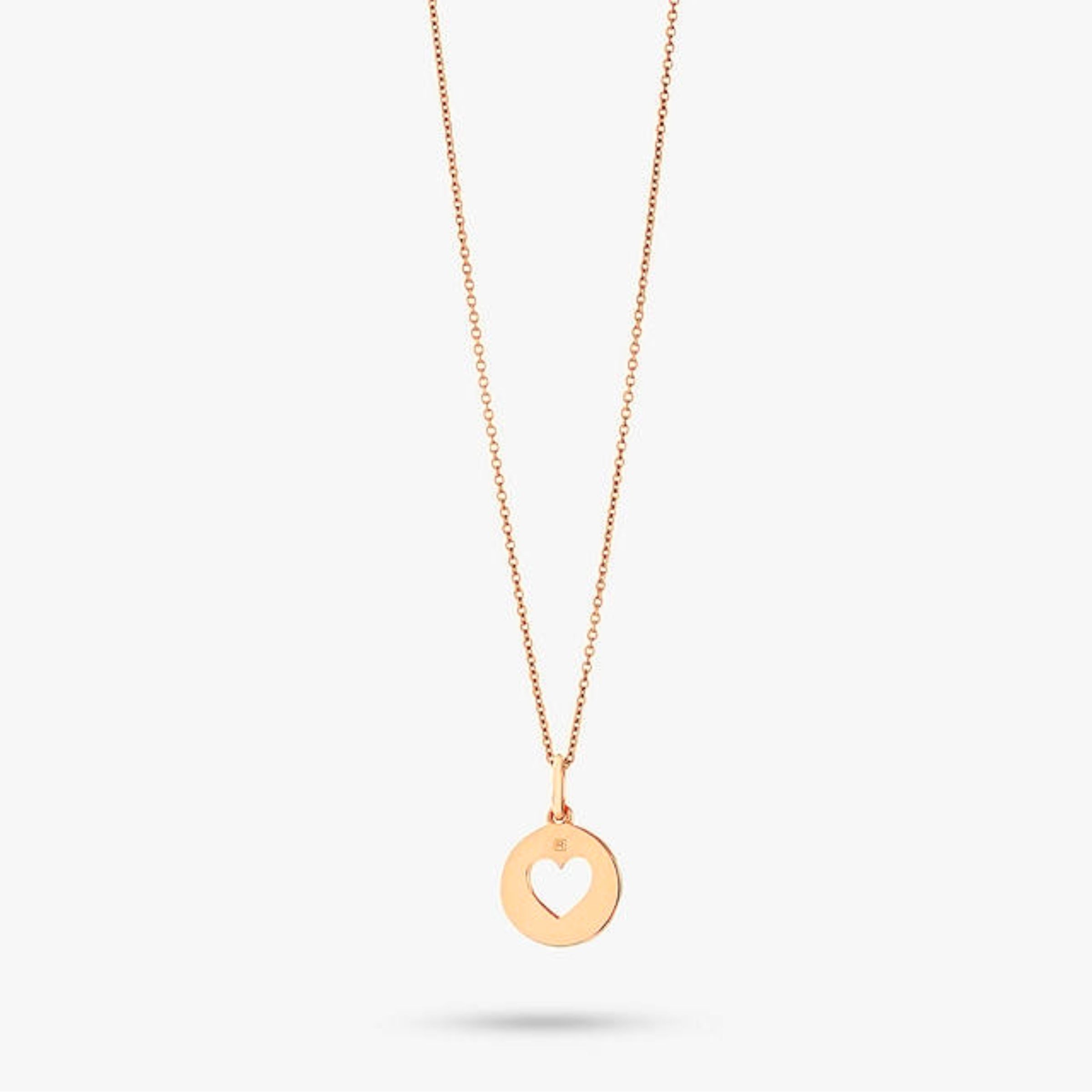 Gold Thick Chain and Heart Popon Set