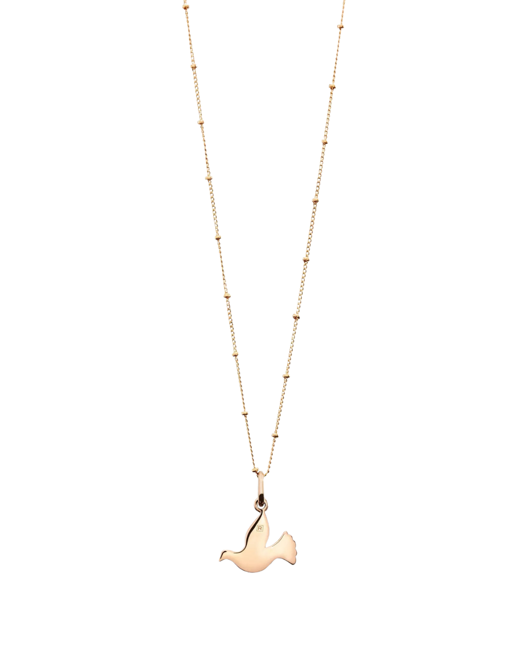 Gold Bobble Chain and Gold Dove Popon Gift Set