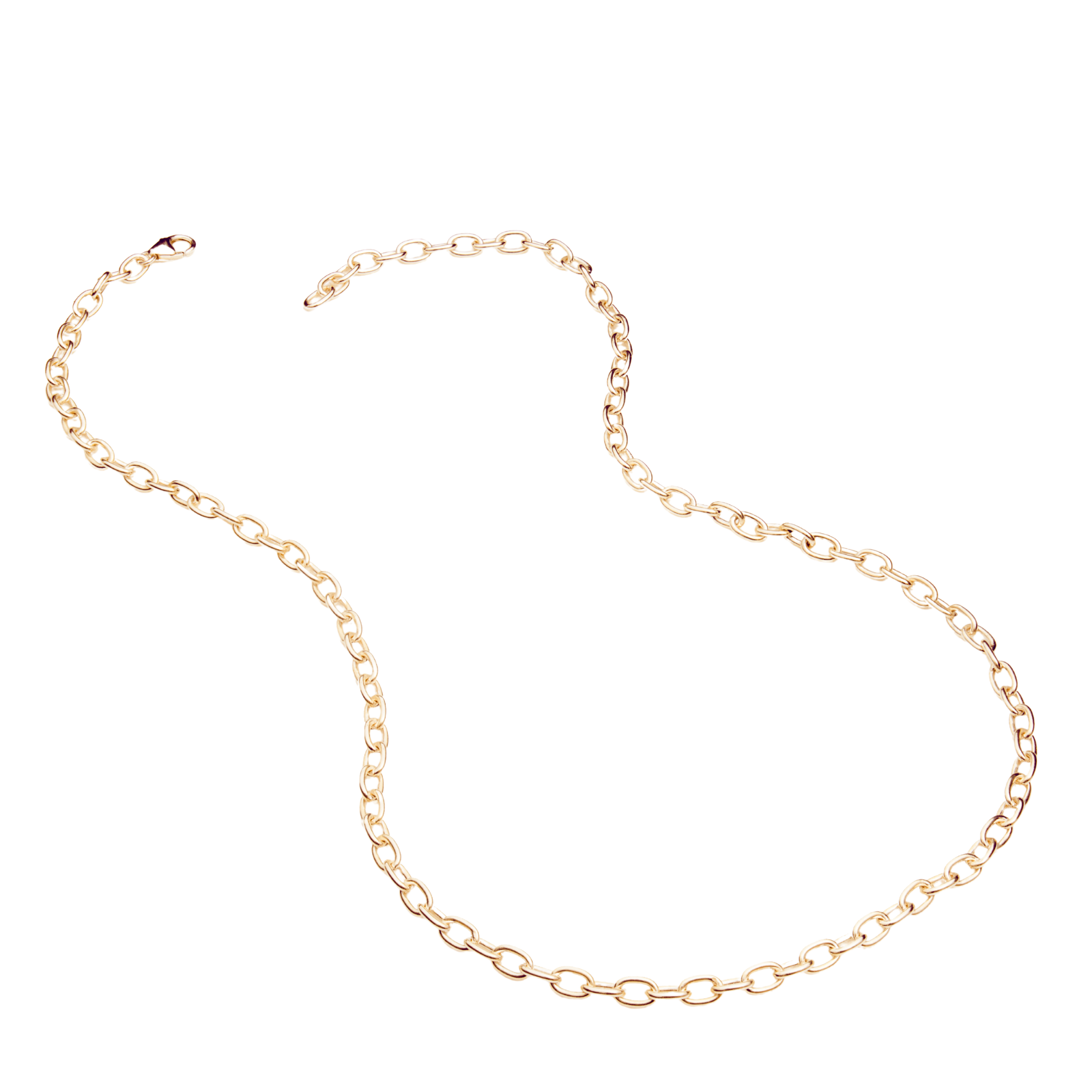 Gold Chunky Cable Chain Necklace - Sample Recognised