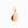 Gold Hammered Pebble Popon Recognised