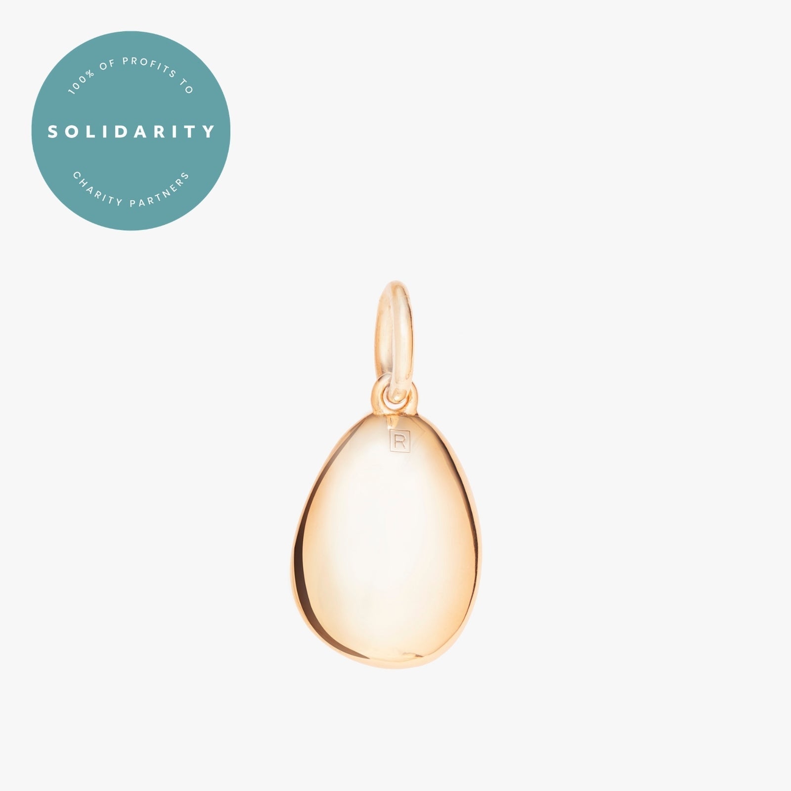 Gold Smooth Pebble Popon - Sample Recognised