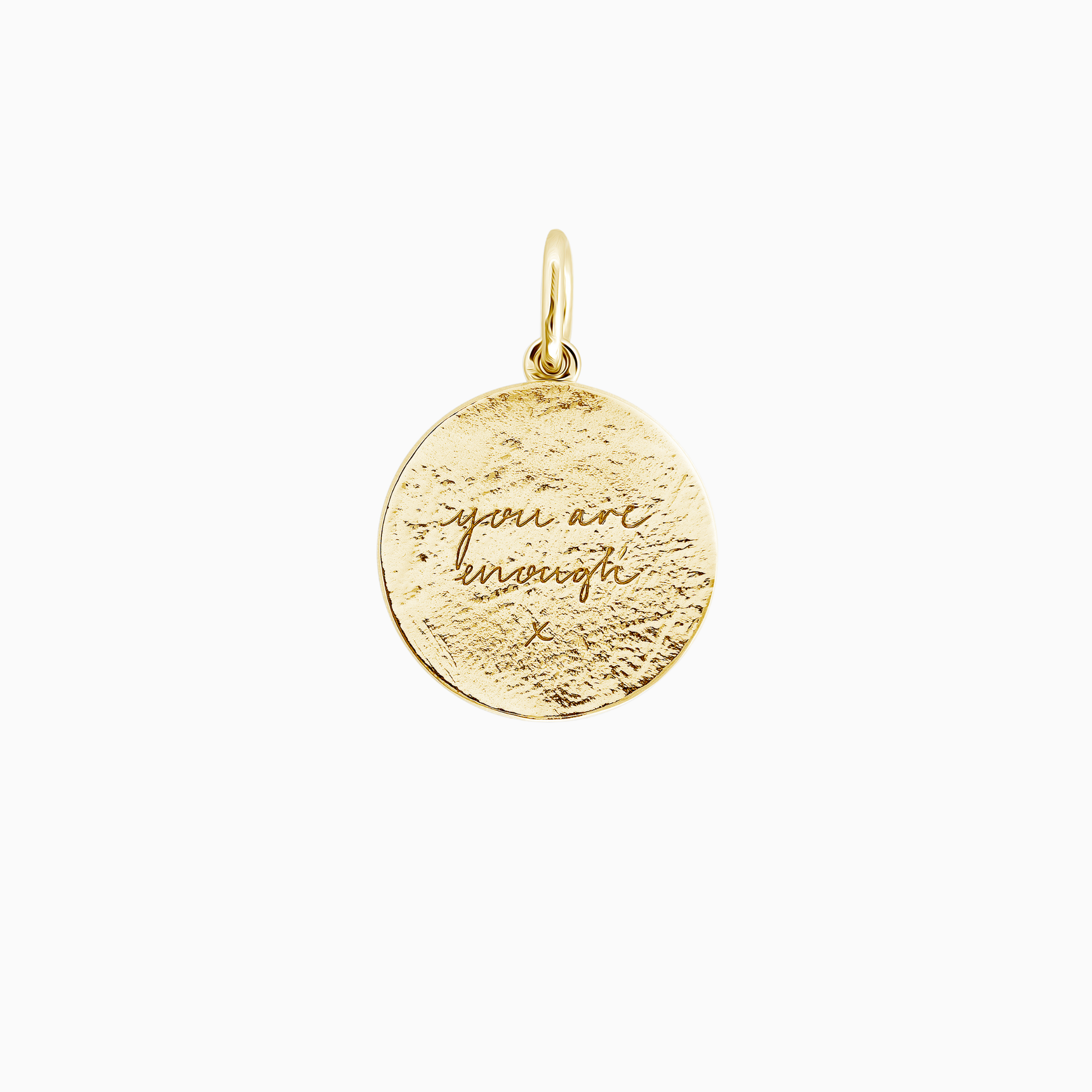 Gold Textured You Are Enough Popon® Recognised