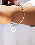 Recognised Silver Heart Popon Pendant and Bangle Recognised