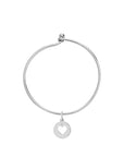 Recognised Silver Heart Popon Pendant and Bangle Recognised