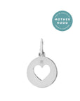 Recognised Silver Heart Popon Pendant and Fine Chain Necklace Recognised
