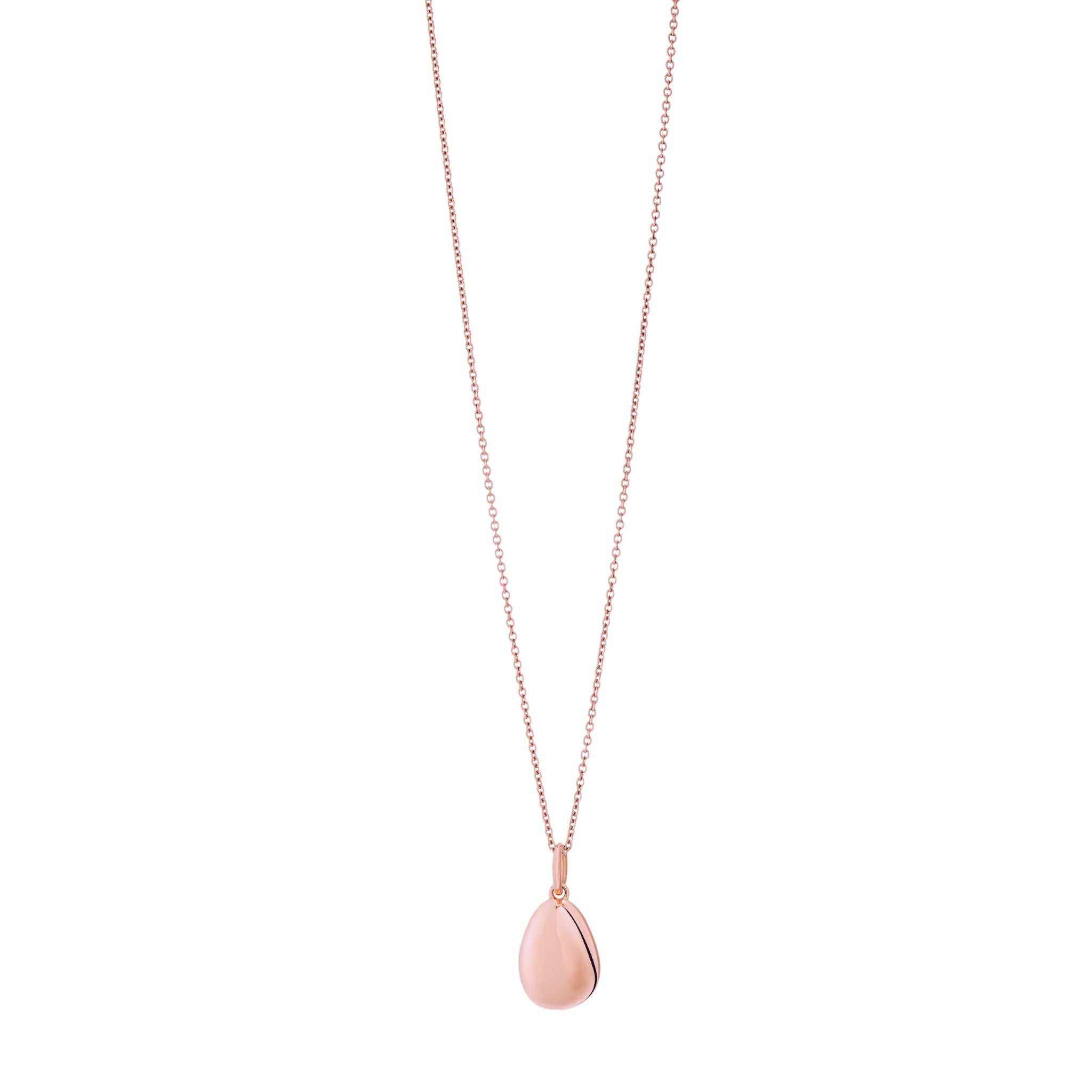 Rose gold and black on sale chain