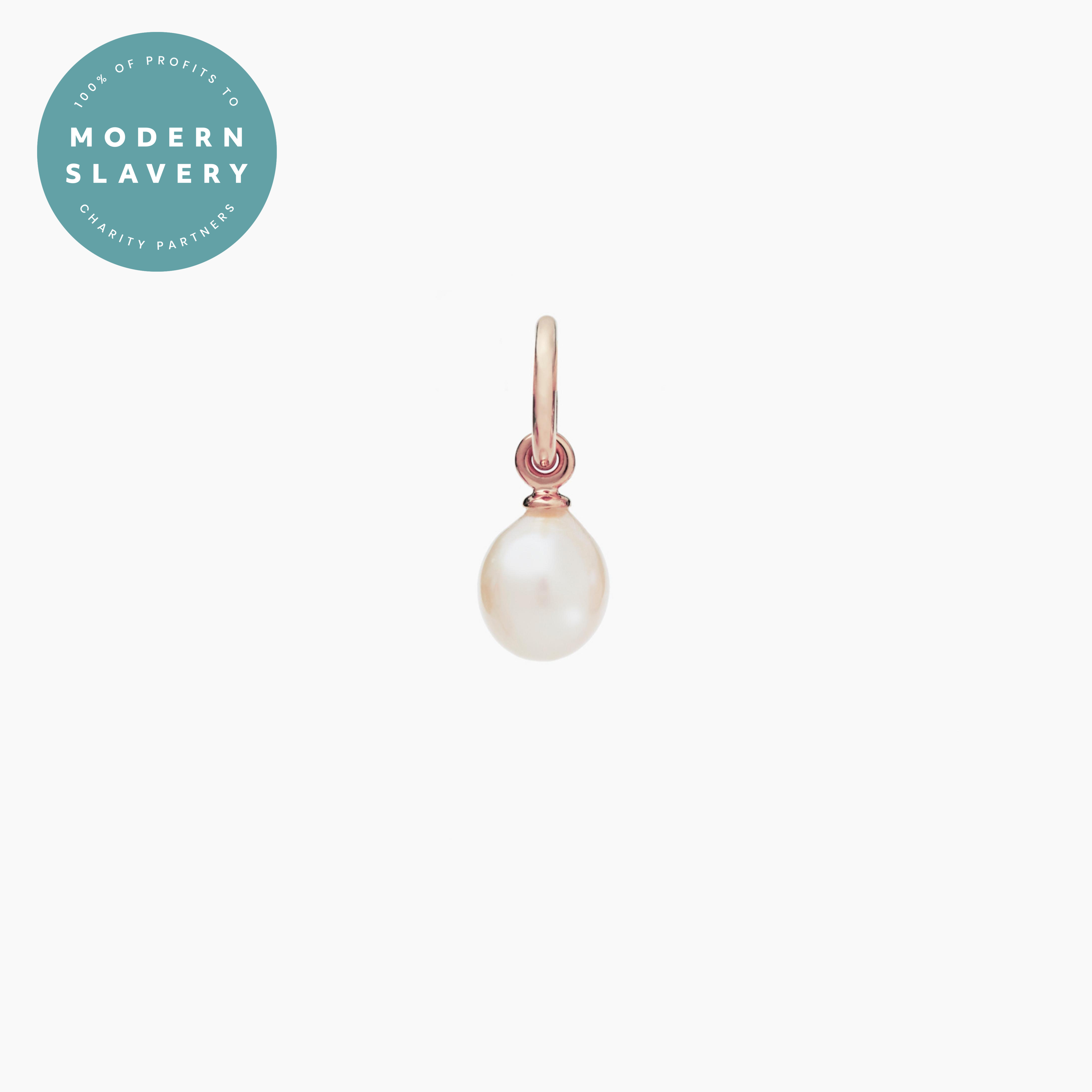 Freedom Rose Gold Pearl Popon Recognised