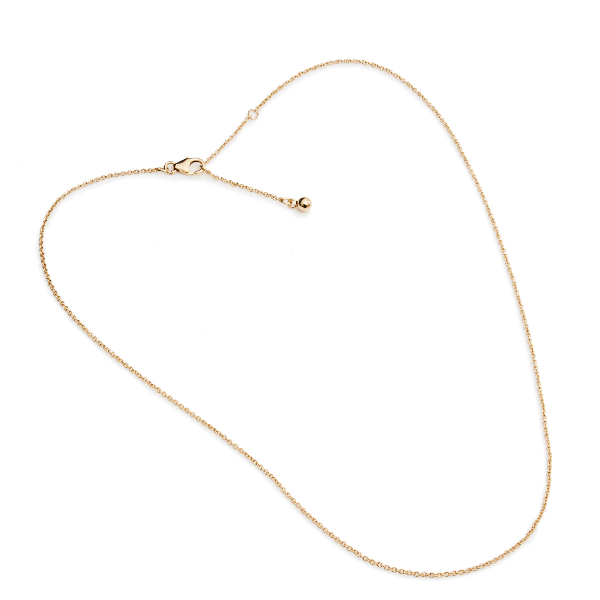 Gold Plated Fine Chain Necklace Recognised