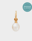 Gold Vermeil Earrings with Freedom Pearl Popons® Recognised
