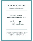 Recognised Silver Heart Popon Pendant and Bangle Recognised