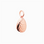 Rose Gold Hammered Pebble Popon Recognised