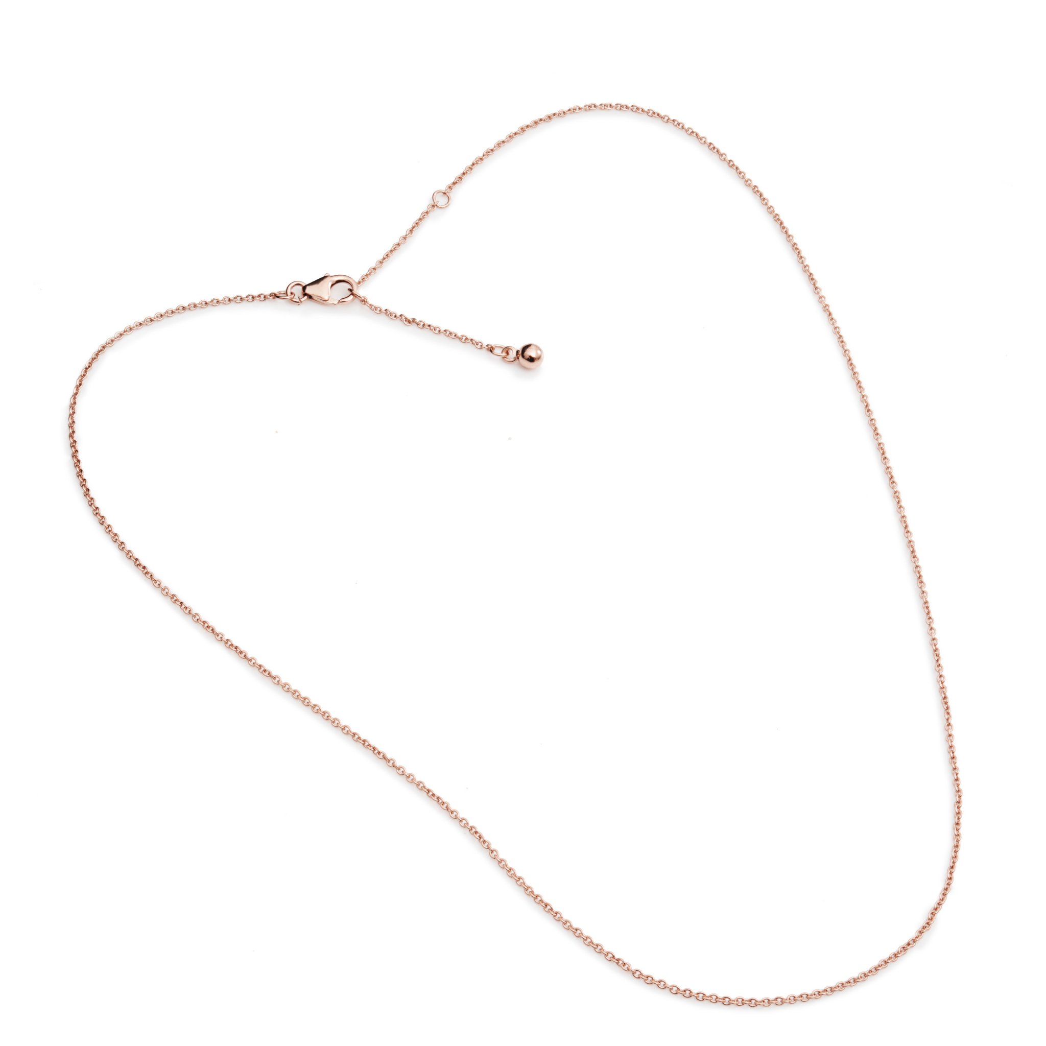 Rose Gold Plated Fine Chain Necklace Recognised