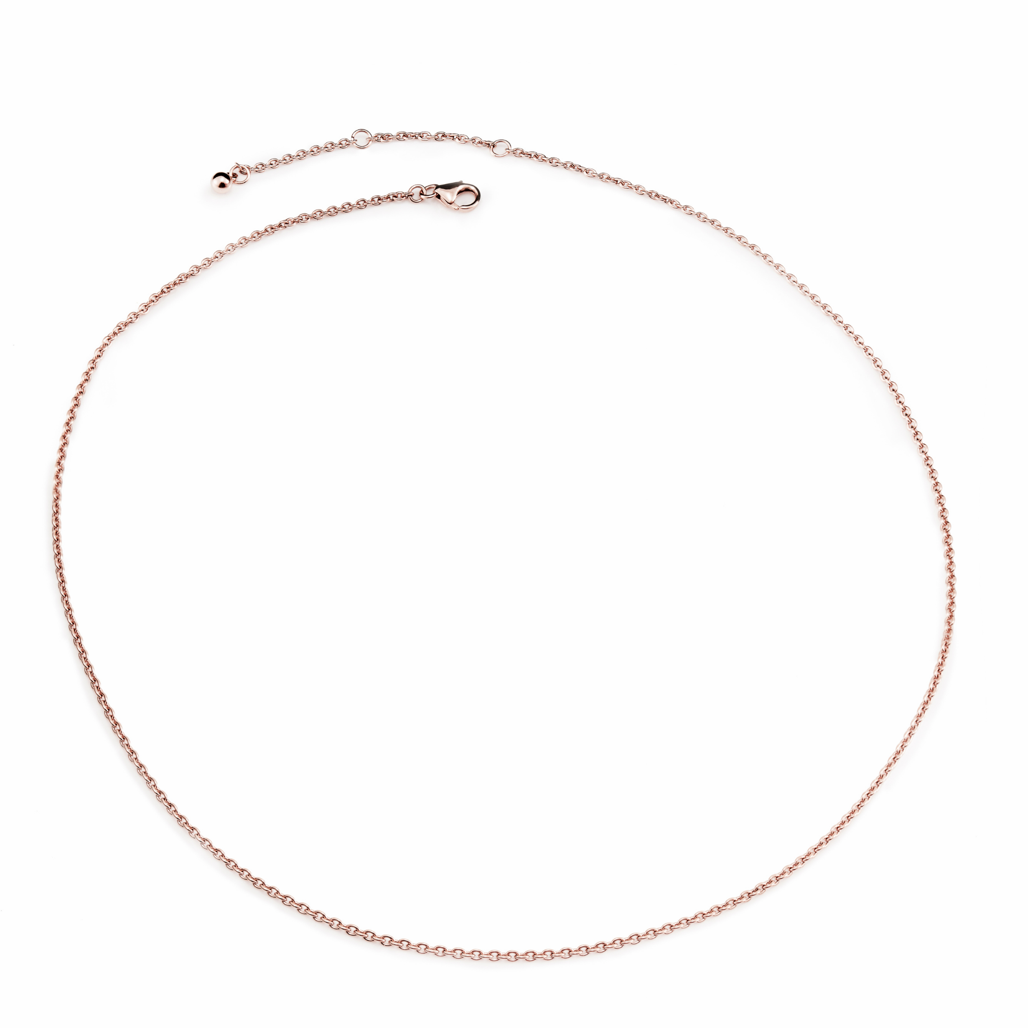 Rose Gold Thick Cable Chain Necklace Recognised