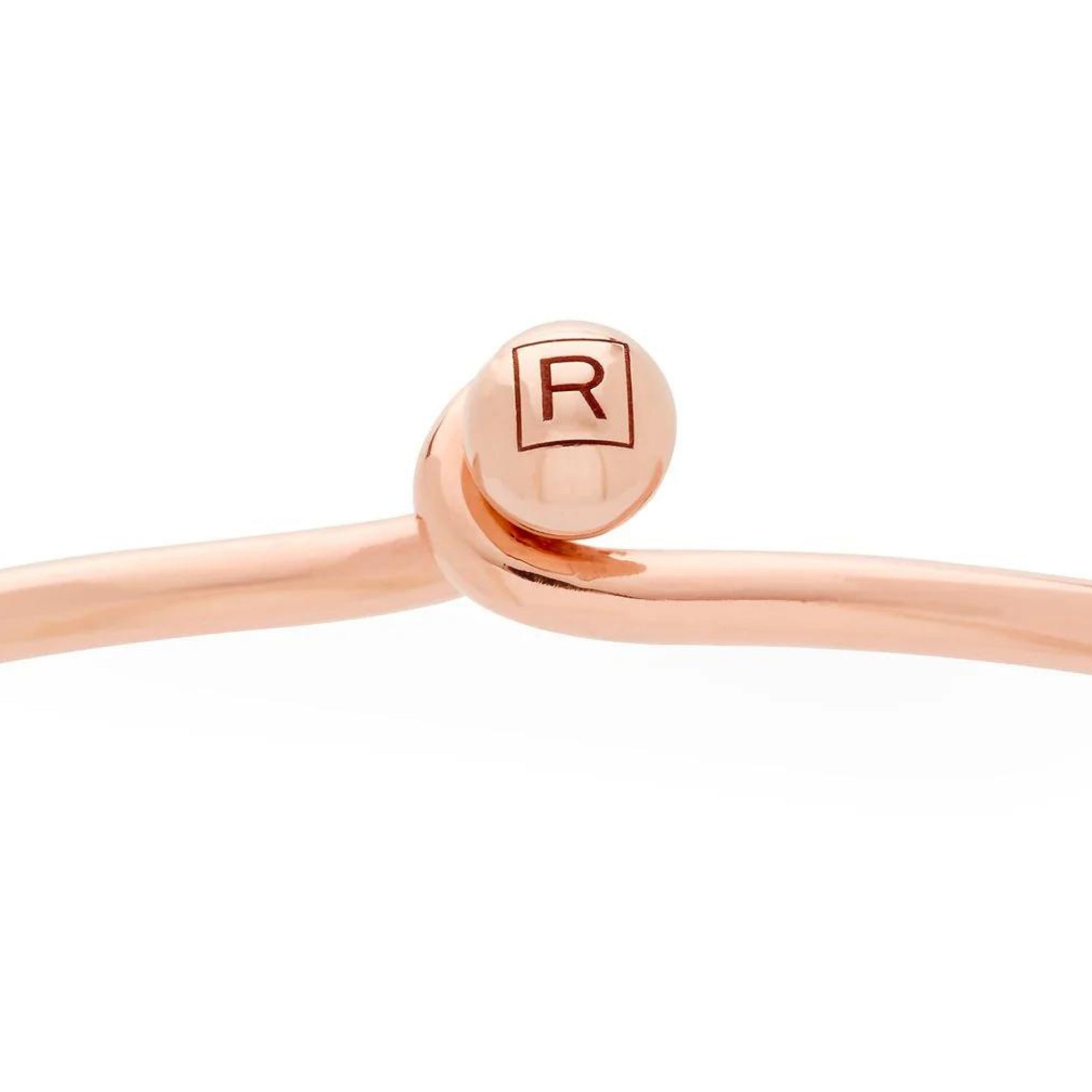 Rose Gold Vermeil Popon Bangle Recognised